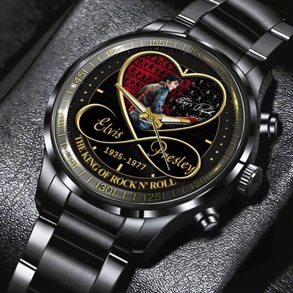 Elvis Presley - Stainless Steel Watch (Design #95)