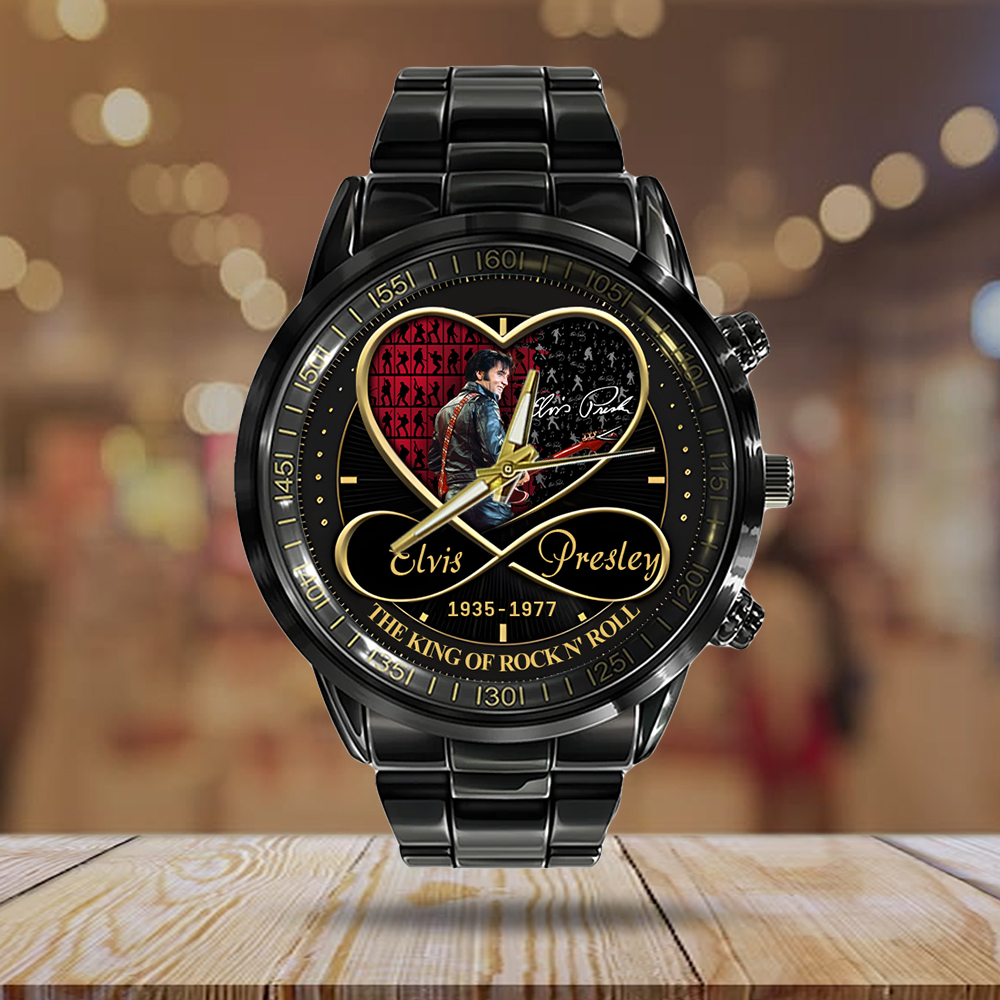 Elvis Presley - Stainless Steel Watch (Design #95) - Image 2