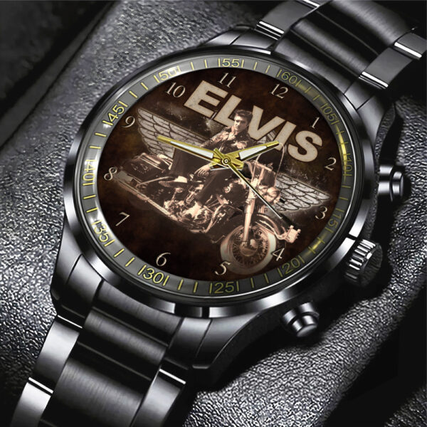 Elvis Presley - Stainless Steel Watch (Design #122)