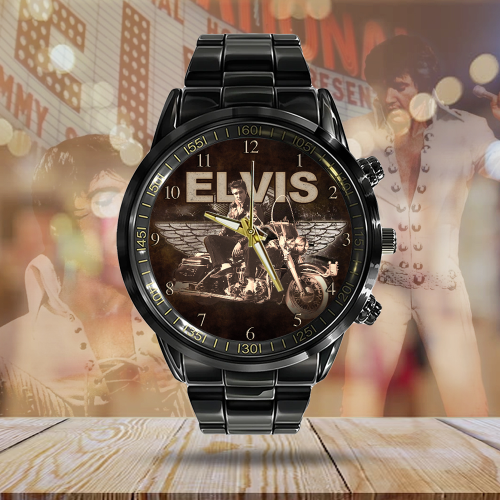 Elvis Presley - Stainless Steel Watch (Design #122) - Image 2