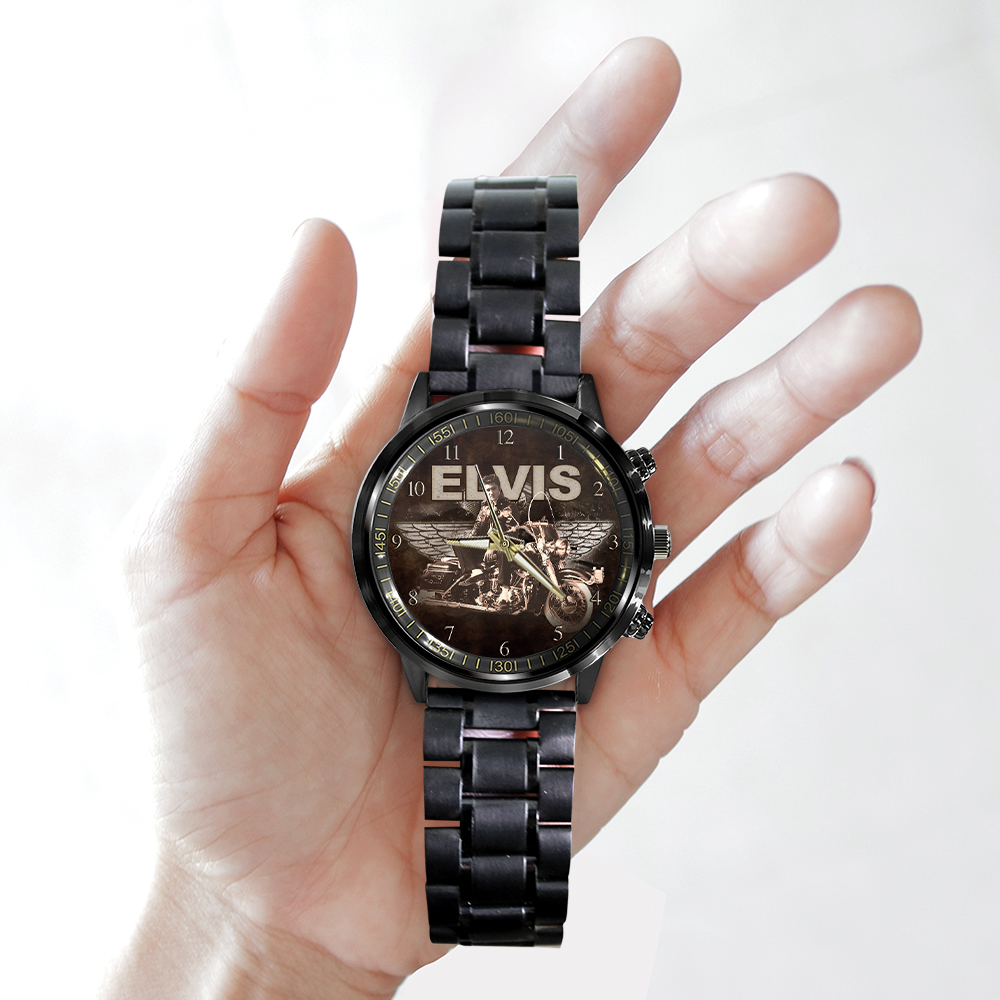 Elvis Presley - Stainless Steel Watch (Design #122) - Image 3