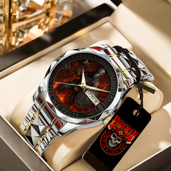 Firefighter Alloy Luxury Quartz Watch – TANTN15624