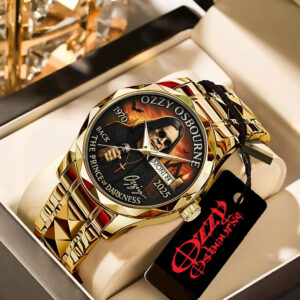 Ozzy Osbourne Alloy Luxury Quartz Watch – GNENEW603