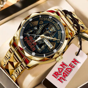 Iron Maiden Alloy Luxury Quartz Watch – TMTHU 103