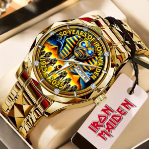 Iron Maiden Alloy Luxury Quartz Watch – TMTHU 132