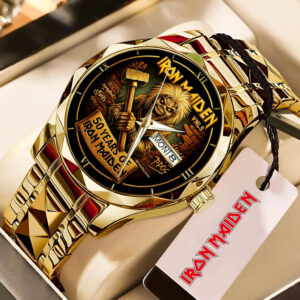 Iron Maiden Alloy Luxury Quartz Watch – TMTHU 202