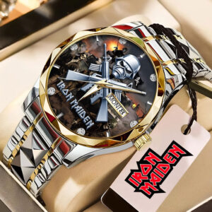 Iron Maiden Alloy Luxury Quartz Watch – TMTHU652