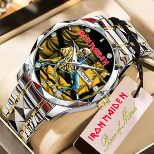 Iron Maiden Alloy Luxury Quartz Watch – HOATT 11416