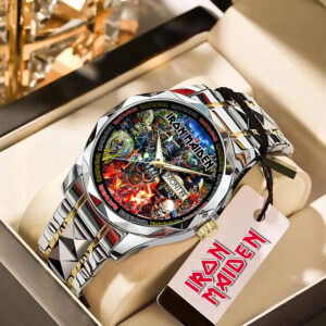 Iron Maiden Alloy Luxury Quartz Watch – TANTN 14741