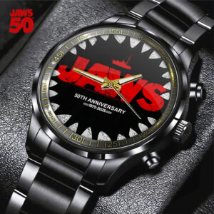 Jaws Black Stainless Steel Watch – GNE 3371