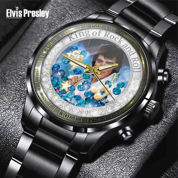 Elvis Presley - Stainless Steel Watch (Design #135)