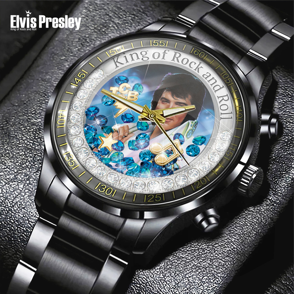 Elvis Presley - Stainless Steel Watch (Design #135)