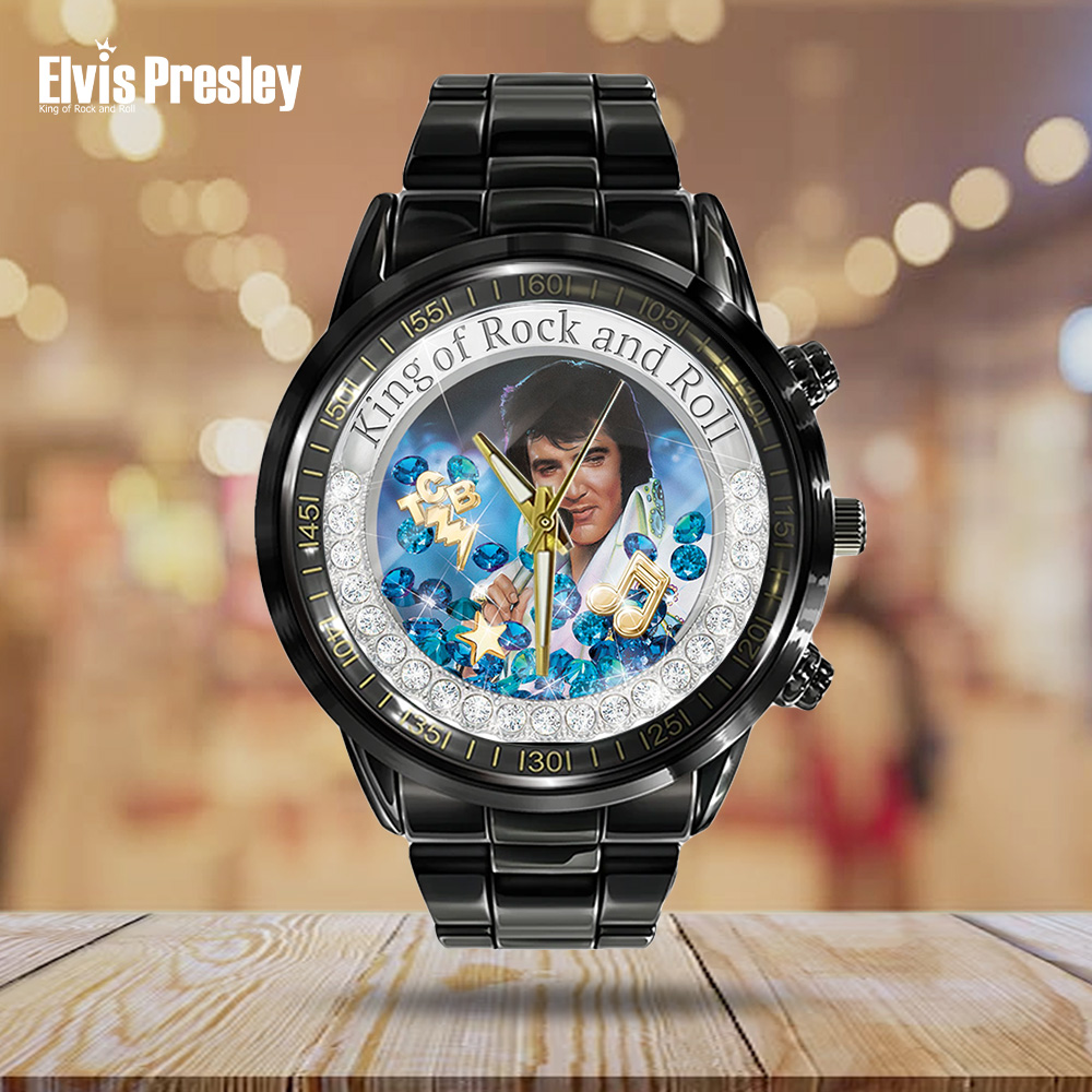 Elvis Presley - Stainless Steel Watch (Design #135) - Image 2