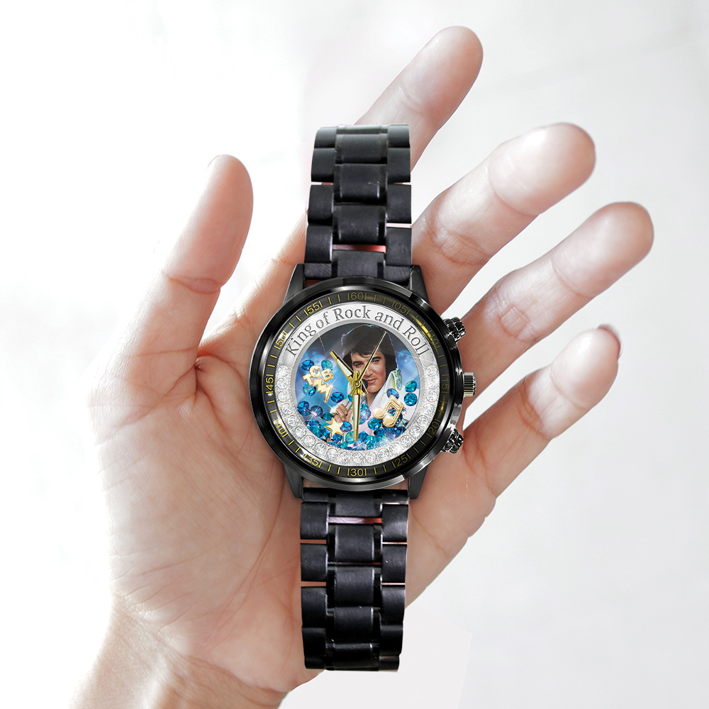 Elvis Presley - Stainless Steel Watch (Design #135) - Image 3