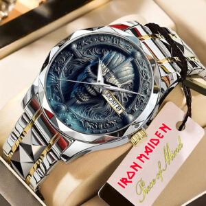 Iron Maiden Alloy Luxury Quartz Watch – NGHIAVT 2958