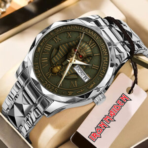 Iron Maiden Alloy Luxury Quartz Watch – NGHIAVT 3066