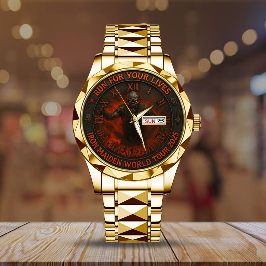 Iron Maiden Alloy Luxury Quartz Watch – NGHIAVT 3067 - Image 2