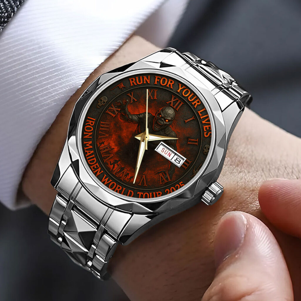 Iron Maiden Alloy Luxury Quartz Watch – NGHIAVT 3067 - Image 3
