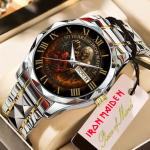 Iron Maiden Alloy Luxury Quartz Watch – NGHIAVT 3136