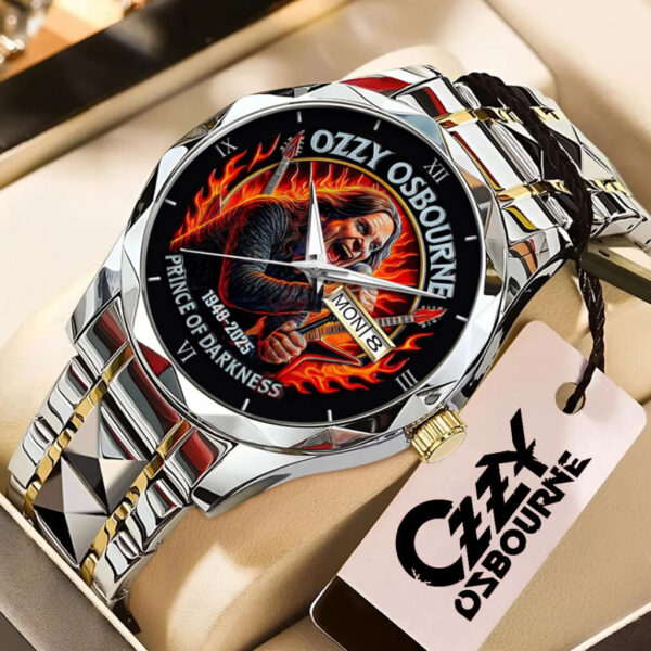 Ozzy Osbourne Alloy Luxury Quartz Watch – NGHIAVT 3295