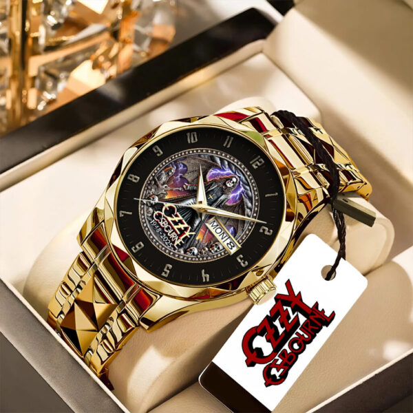 Ozzy Osbourne Alloy Luxury Quartz Watch – NGHIAVT 3346