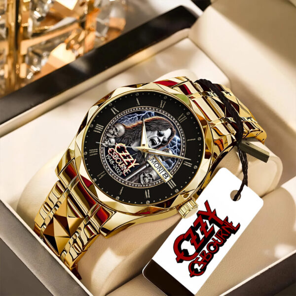 Ozzy Osbourne Alloy Luxury Quartz Watch – NGHIAVT 3347