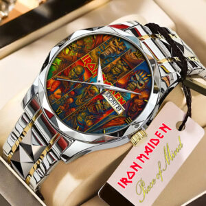 Iron Maiden Alloy Luxury Quartz Watch – NGHIAVT 3451