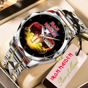Iron Maiden Alloy Luxury Quartz Watch – NGHIAVT 3454