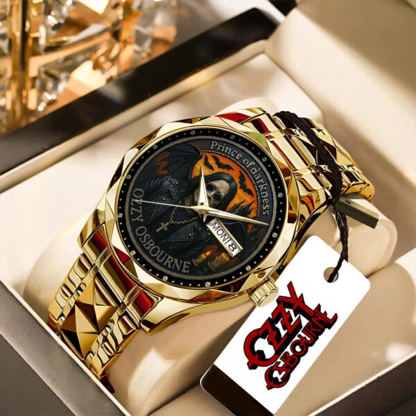 Ozzy Osbourne Alloy Luxury Quartz Watch – NGHIAVT3706