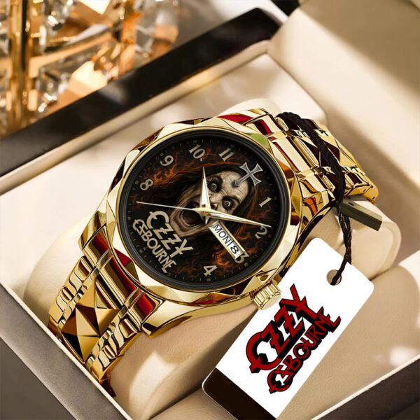 Ozzy Osbourne Alloy Luxury Quartz Watch – NGHIAVT3708