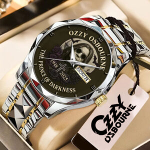 Ozzy Osbourne Alloy Luxury Quartz Watch – NGHIAVT3710