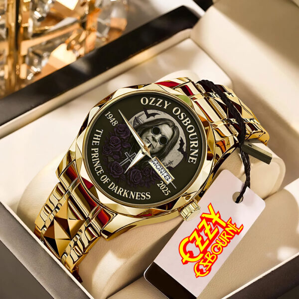 Ozzy Osbourne Alloy Luxury Quartz Watch – MAITM 12253