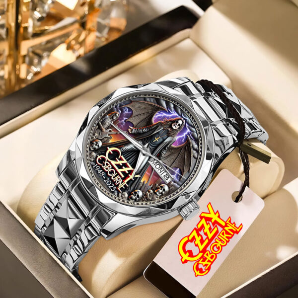 Ozzy Osbourne Alloy Luxury Quartz Watch – MAITM 12269