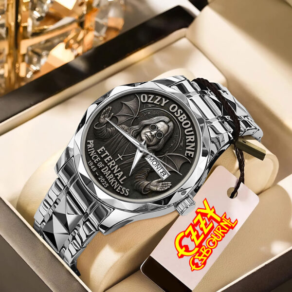 Ozzy Osbourne Alloy Luxury Quartz Watch – MAITM 12453
