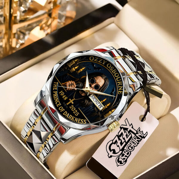 Ozzy Osbourne Alloy Luxury Quartz Watch – TANTN 14711