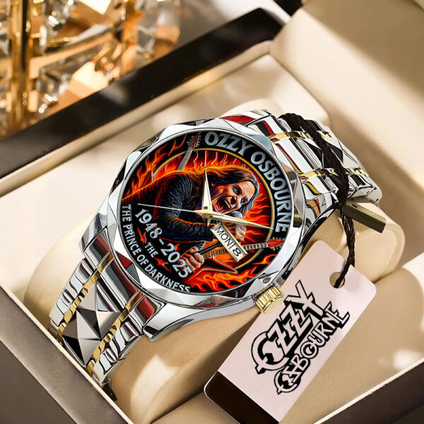 Ozzy Osbourne Alloy Luxury Quartz Watch – TANTN 14712