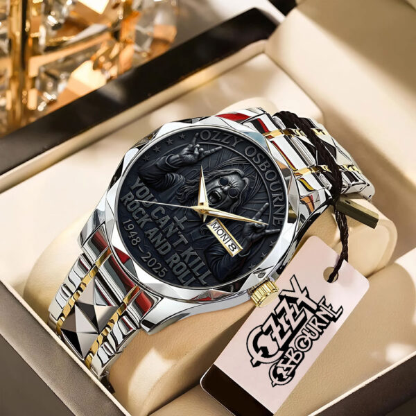 Ozzy Osbourne Alloy Luxury Quartz Watch – TANTN 14714