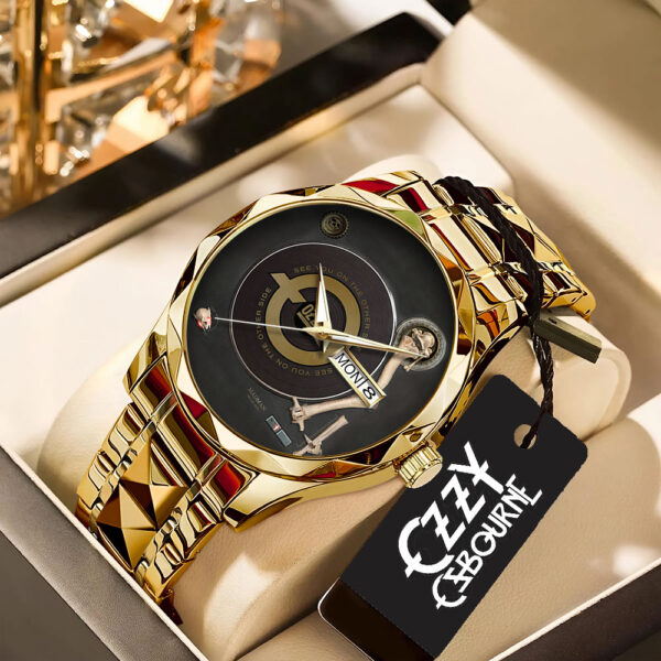 Ozzy Osbourne Alloy Luxury Quartz Watch – TANTN 15046
