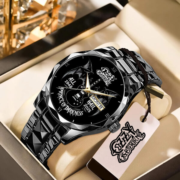 Ozzy Osbourne Alloy Luxury Quartz Watch – GNE 4084