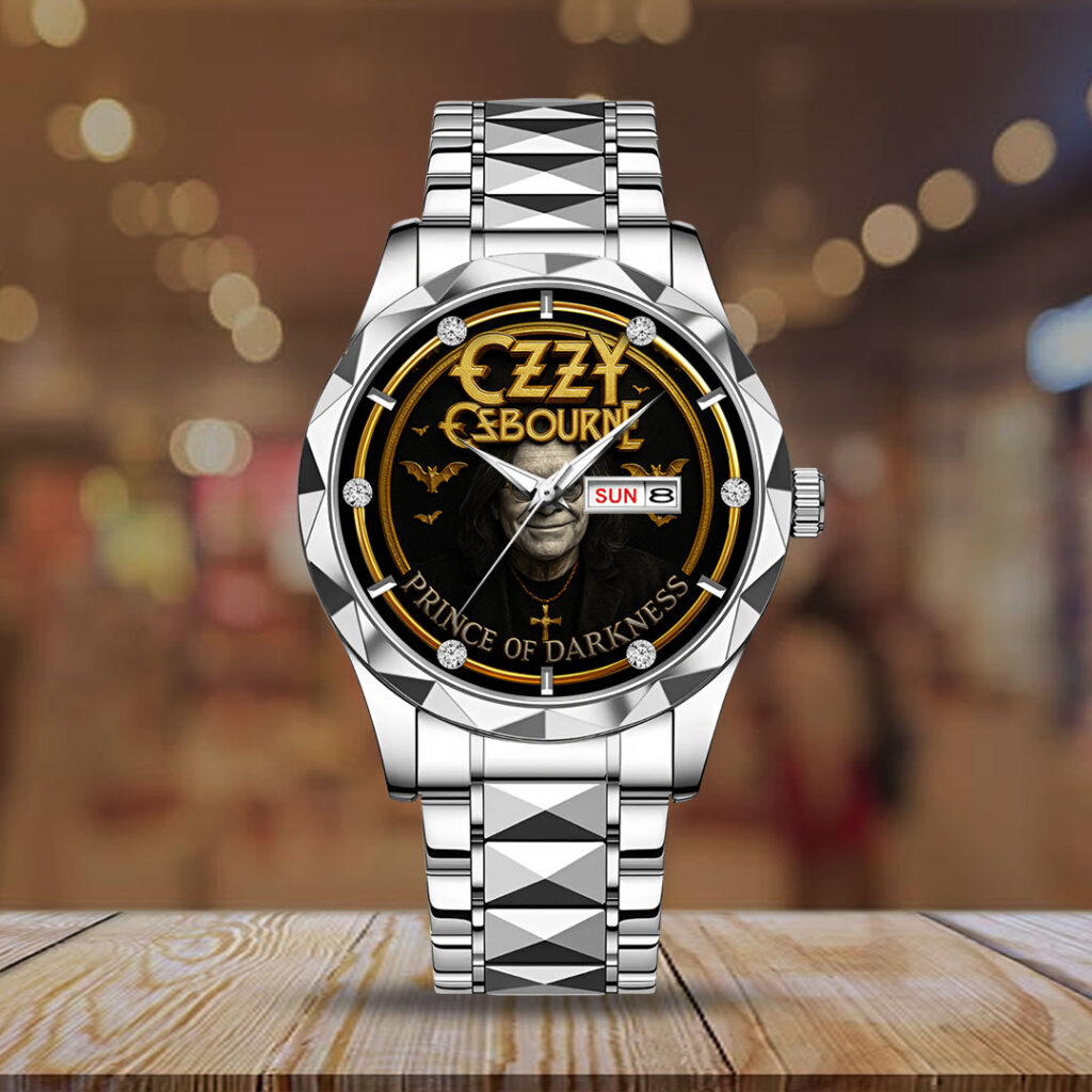 Ozzy Osbourne Alloy Luxury Quartz Watch – GNE 4154 - Image 3