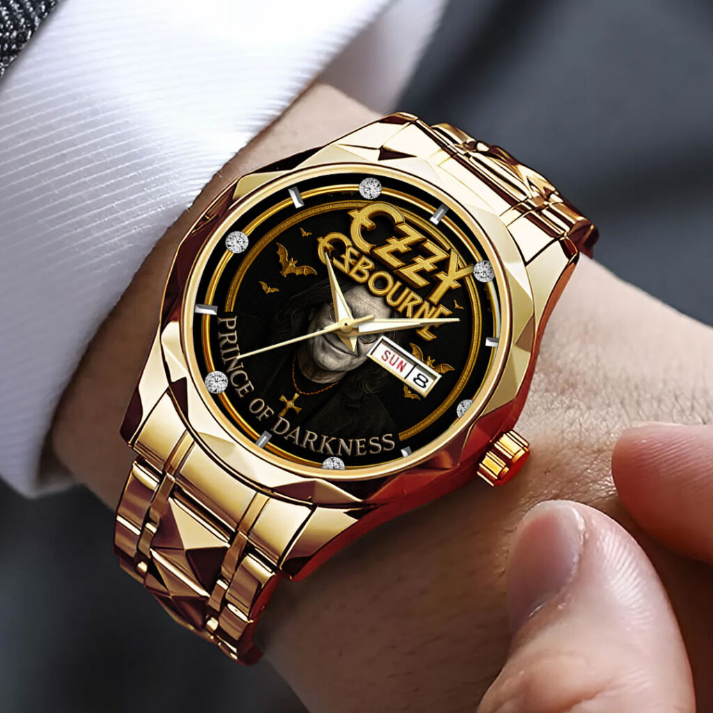 Ozzy Osbourne Alloy Luxury Quartz Watch – GNE 4154 - Image 2