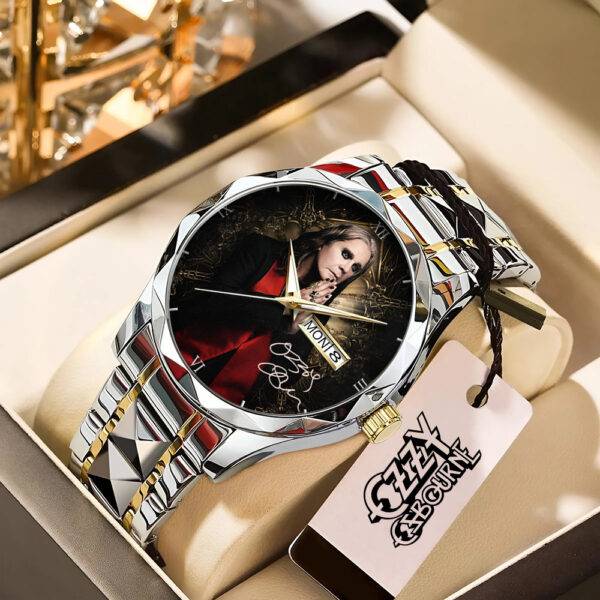Ozzy Osbourne Alloy Luxury Quartz Watch – GNE4175