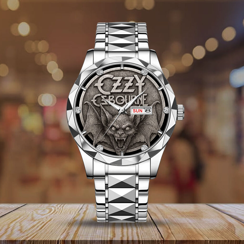 Ozzy Osbourne Alloy Luxury Quartz Watch – GNE 4185 - Image 2