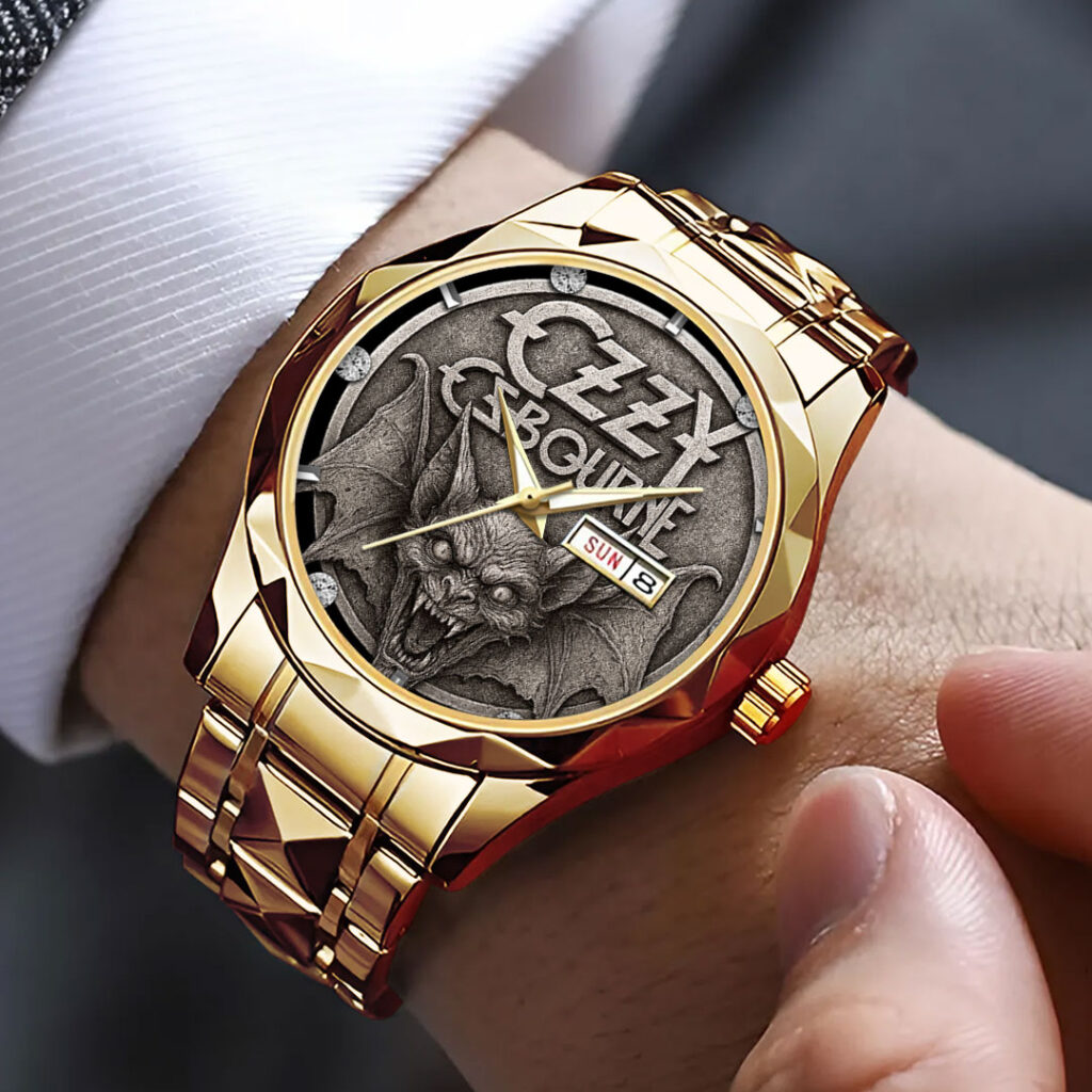 Ozzy Osbourne Alloy Luxury Quartz Watch – GNE 4185 - Image 3