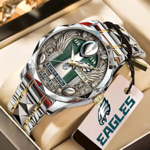 Philadelphia Eagles Alloy Luxury Quartz Watch – TANTN 14975