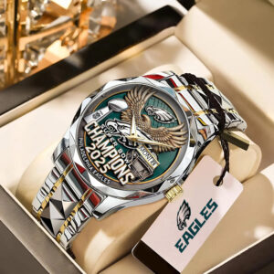 Philadelphia Eagles Alloy Luxury Quartz Watch – TANTN 14831