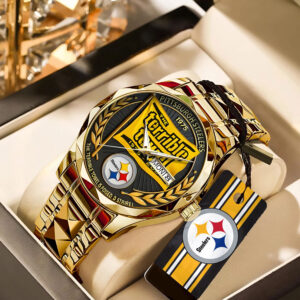 Pittsburgh Steelers 2025 Alloy Luxury Quartz Watch – TANTN15652