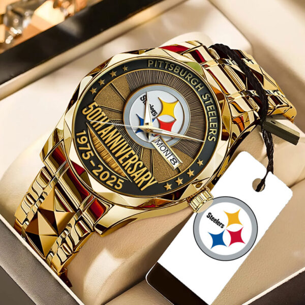 Pittsburgh Steelers The Terrible Towel 2025 Alloy Quartz Watch