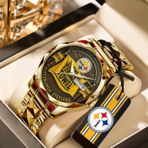 Pittsburgh Steelers 2025 Alloy Luxury Quartz Watch – TANTN15488