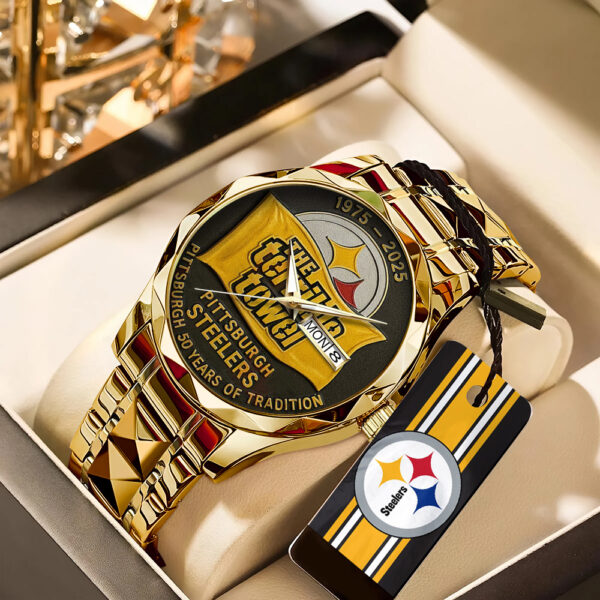 Pittsburgh Steelers 2025 Alloy Quartz Watch